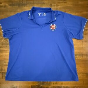Cubs Women's Polo V-neck Antigua Shirt Size 3XL